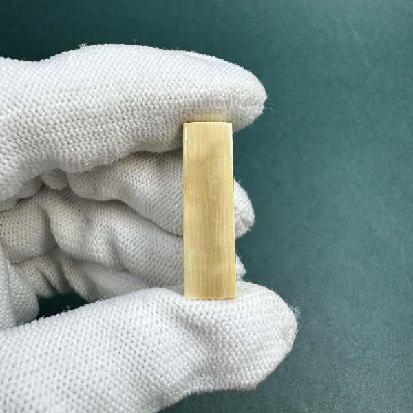 ST1171天然猛犸猛犸牙一字三通支持鉴定假一罚四