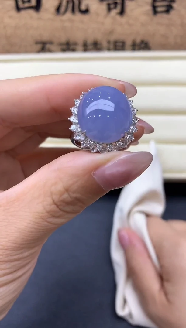 【闪购商品】翡翠戒指18K金镶嵌521-中国好珍宝