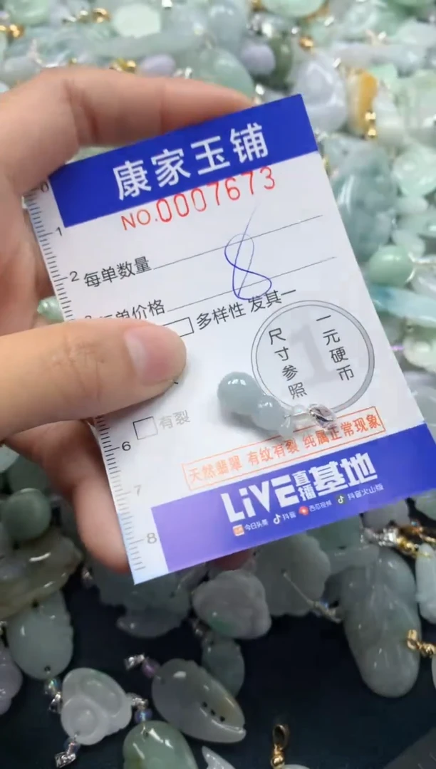 颈饰未镶嵌翡翠7673