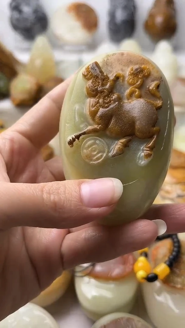 石材古青石棉纹正常不退换牛微瑕