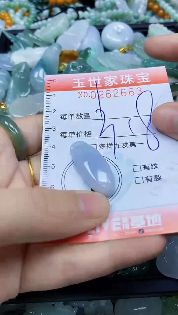 翡翠未镶嵌颈饰闪购0262663