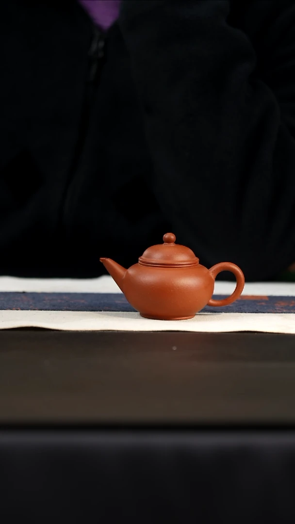 茶壶紫砂红降坡水平，150cc