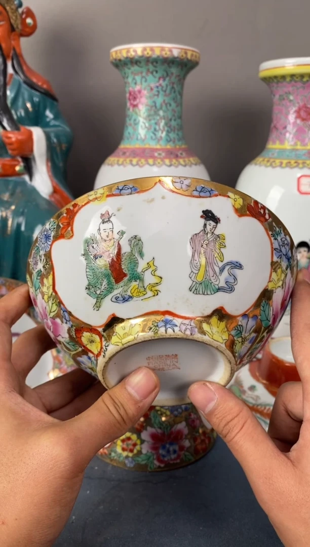 摆件陶567老厂瓷微瑕慎拍（已开价）