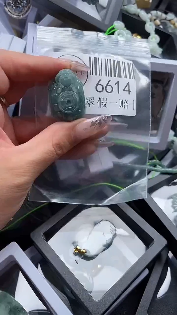 吊坠(不含链)未镶嵌翡翠6614