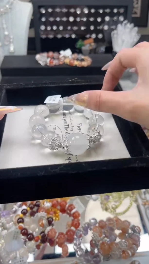 【闪购商品】水晶手链未镶嵌天然水晶 多样性发货