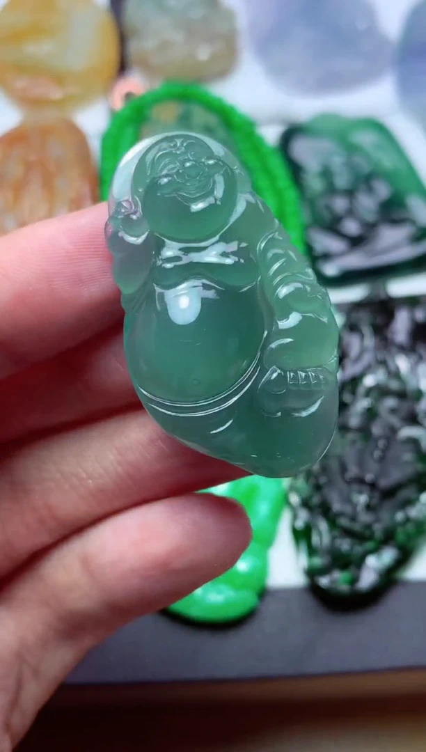 翡翠未镶嵌颈饰天然翡翠