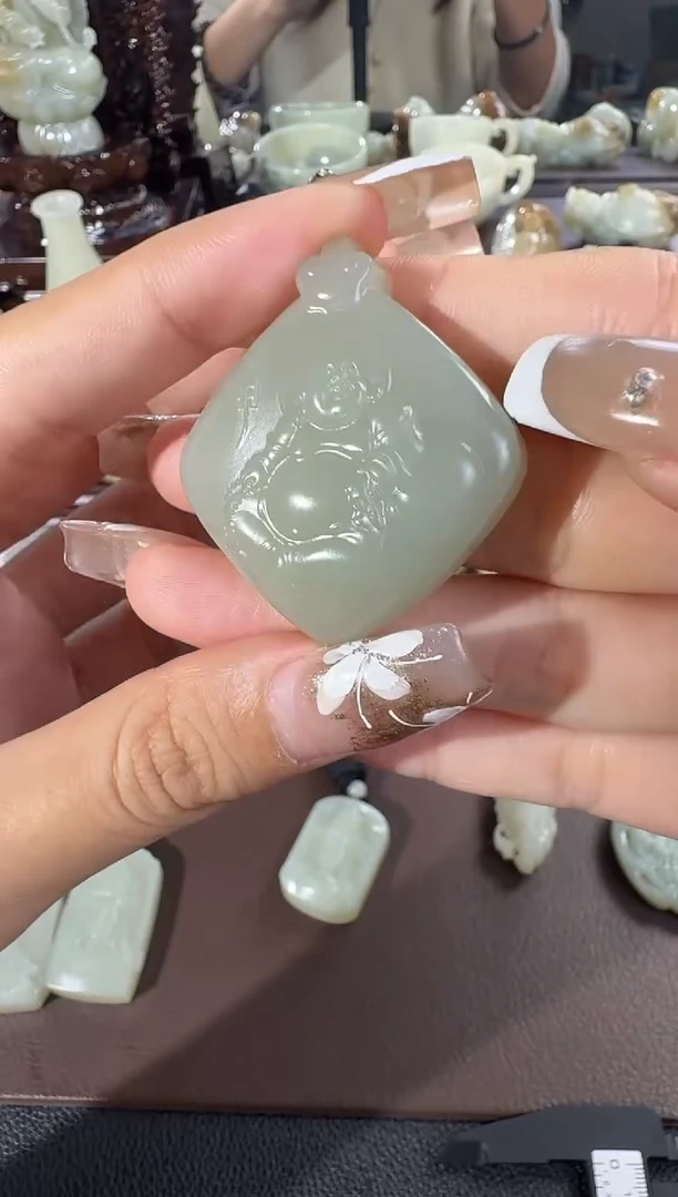 吊坠(不含链)未镶嵌和田玉7