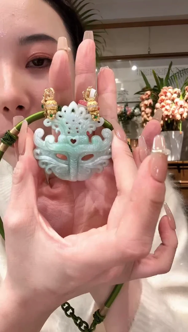 【闪购商品】翡翠颈饰未镶嵌国风