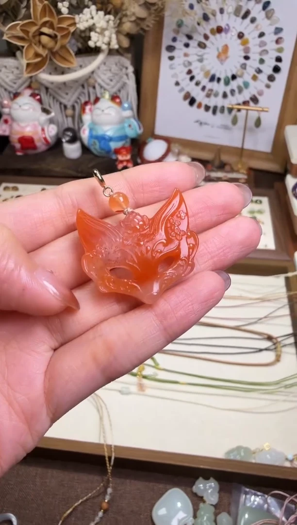 水晶摆件未镶嵌 面具