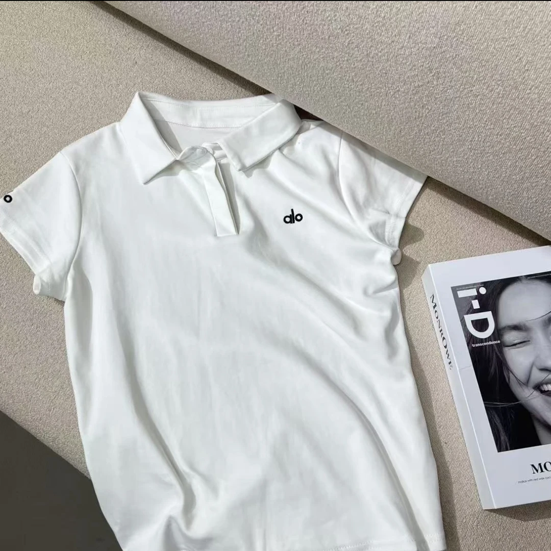 【二婷衣橱】25新款时尚百搭爆款夏季新品翻领短袖5762