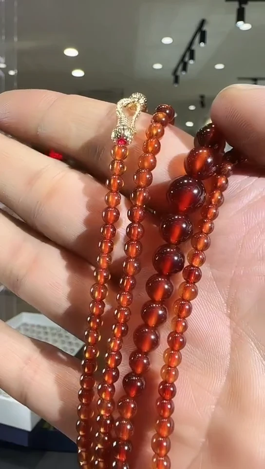 【闪购商品】石榴石颈饰未镶嵌（多样性发一）