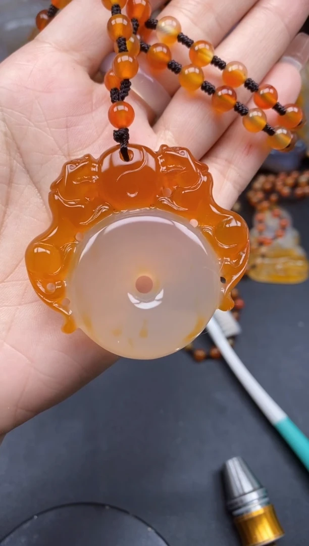 【闪购商品】玛瑙/玉髓颈饰未镶嵌ll