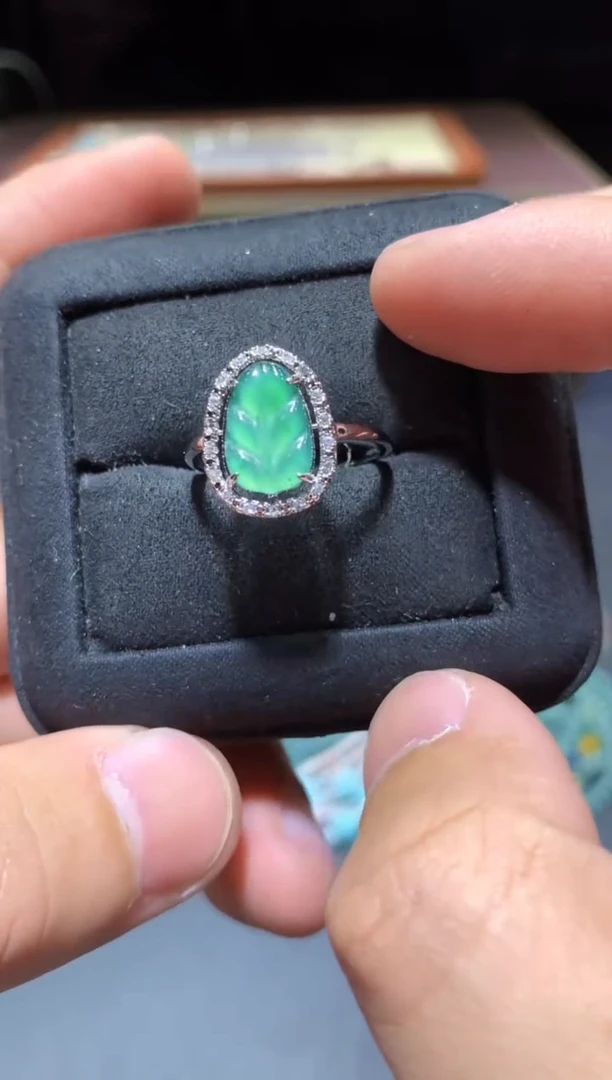 【闪购商品】翡翠戒指未镶嵌H62【多样性发其一】