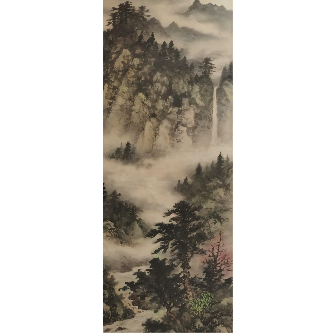 【辽拍美术】山水 V250420-1-36（1.6平尺）纸本镜片 yy23w