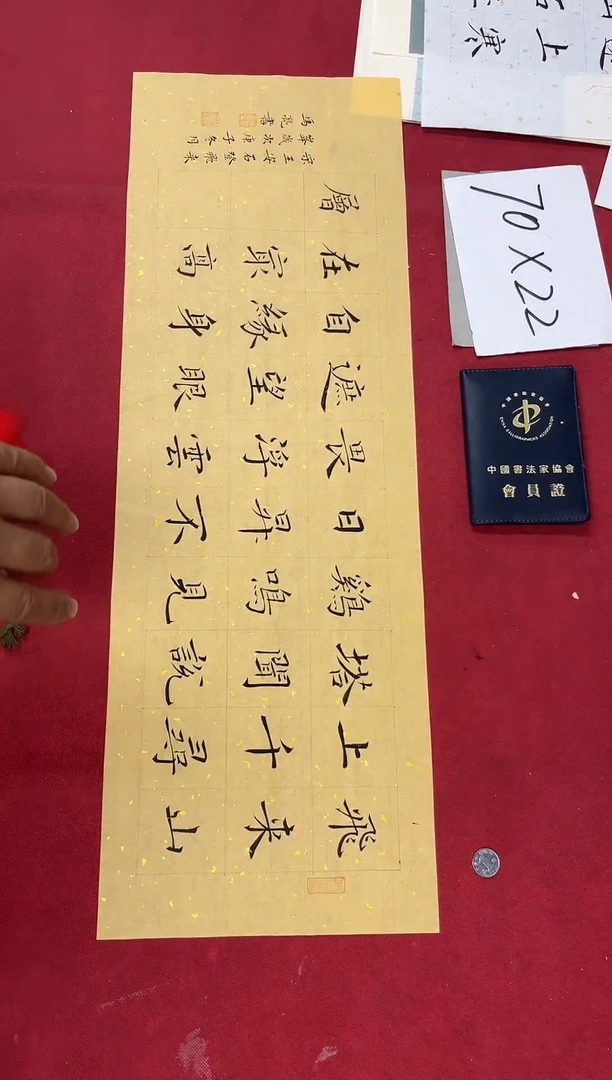 书法中书马亮老师书法作品