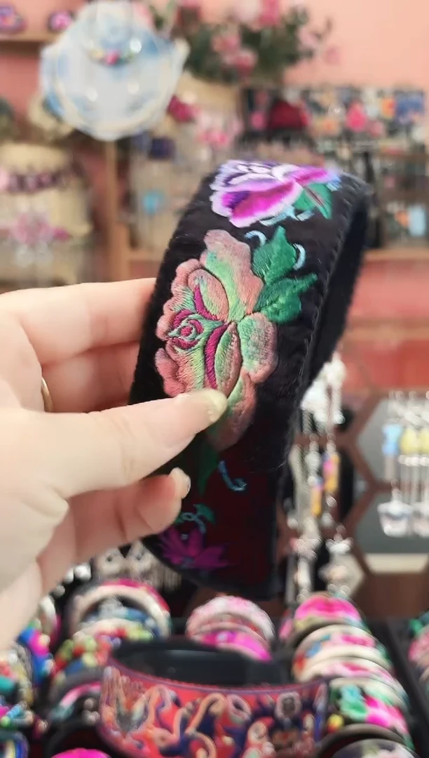 艺枝独绣手工饰品17