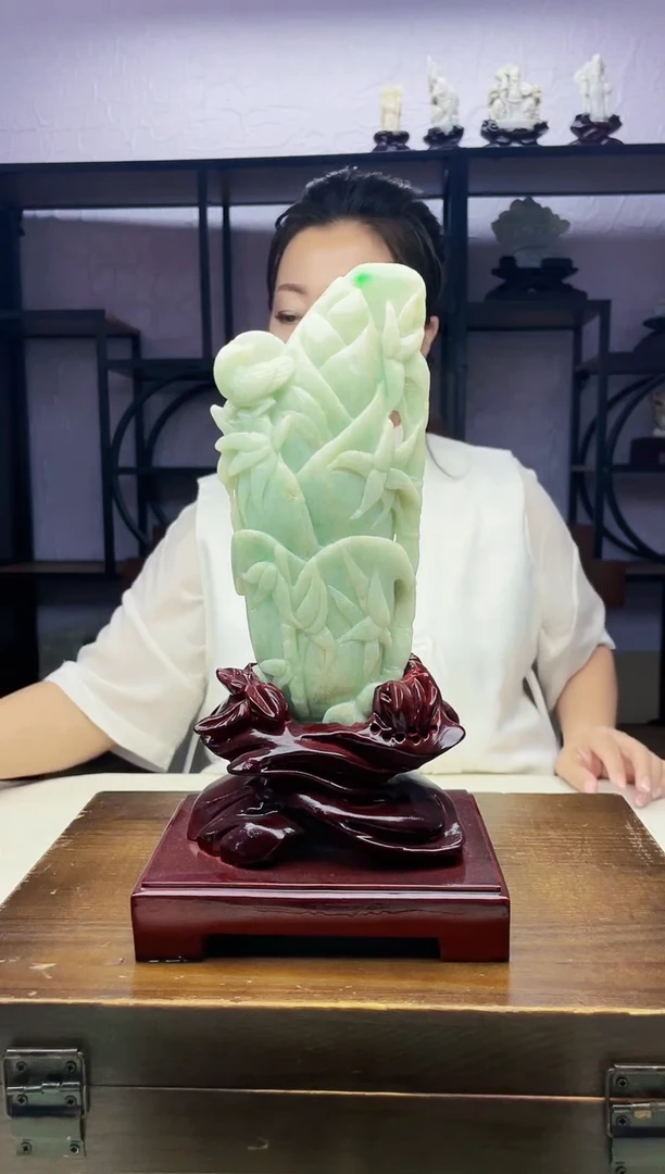 未镶嵌定制翡翠毛货09190101