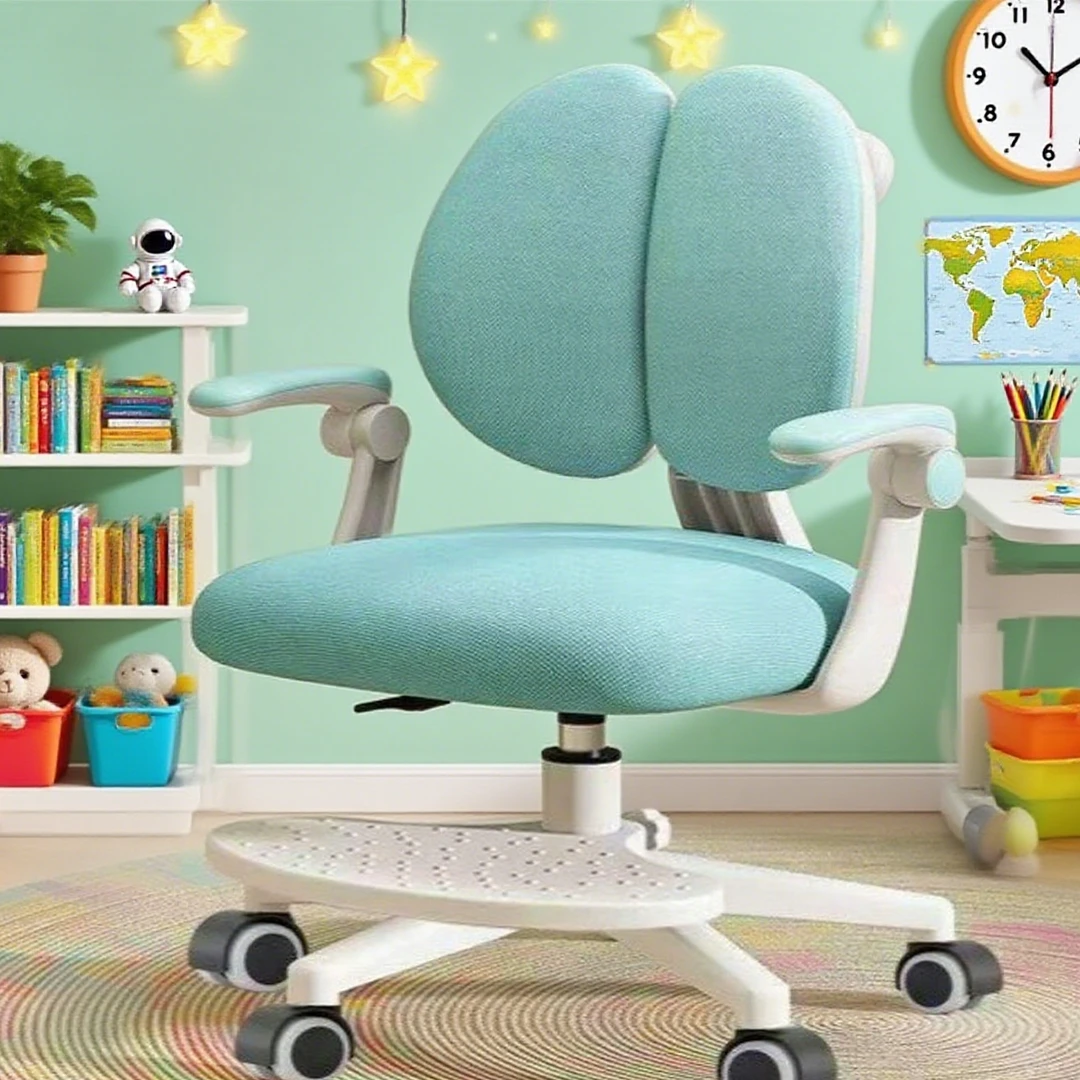 儿童学习椅可升降男女小学生矫正坐姿凳子书桌椅子家用写字办公椅