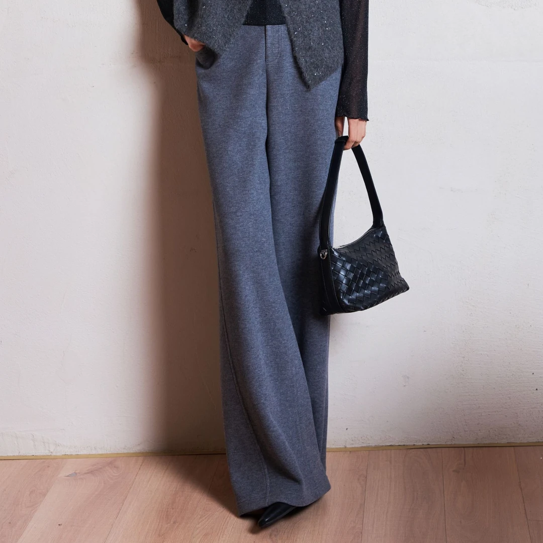 俪妍【LIVELY·YAN】早冬款直筒裤18003高腰时尚休闲百搭女士