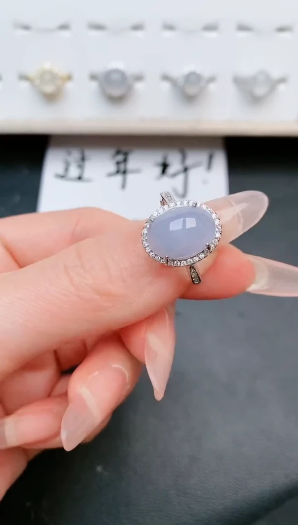 【闪购商品】翡翠戒指银S925镶嵌.....