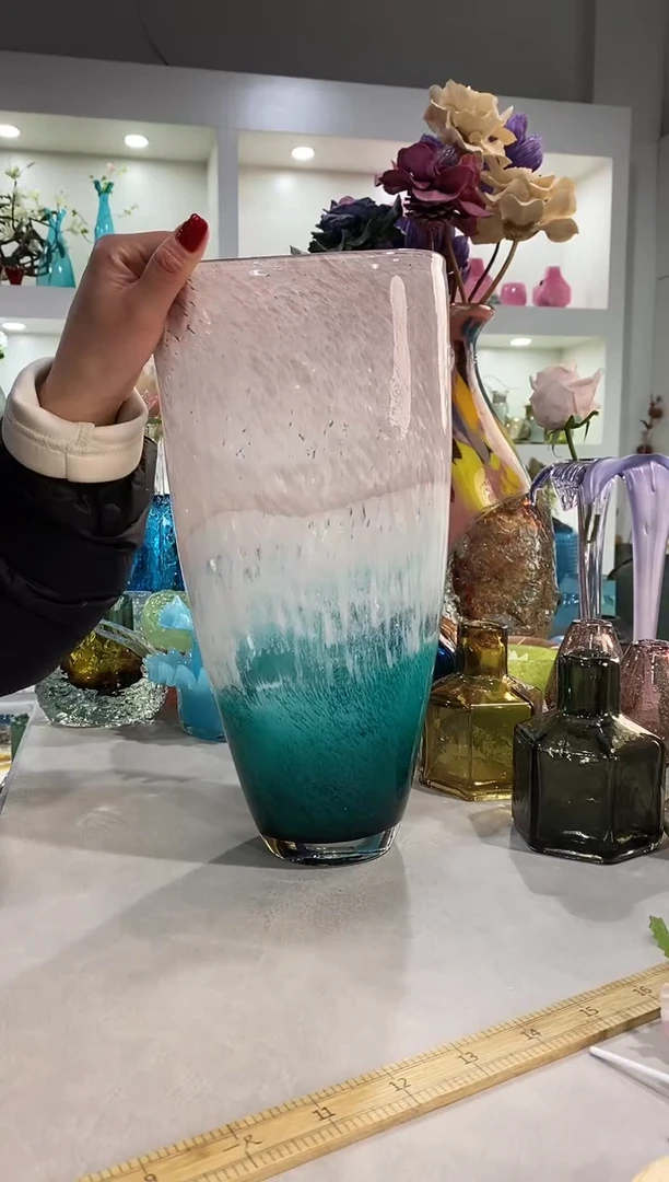 慕忆家手作琉璃花瓶