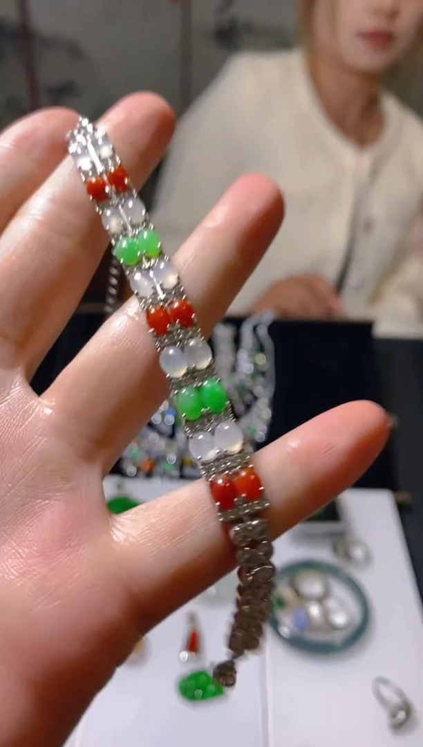 未镶嵌手链翡翠天然A货翡翠 多样性发货 假一罚四