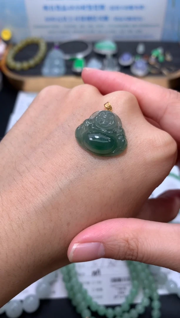 定制翡翠18K金镶嵌东**顾模式推广期48小时鉴赏期