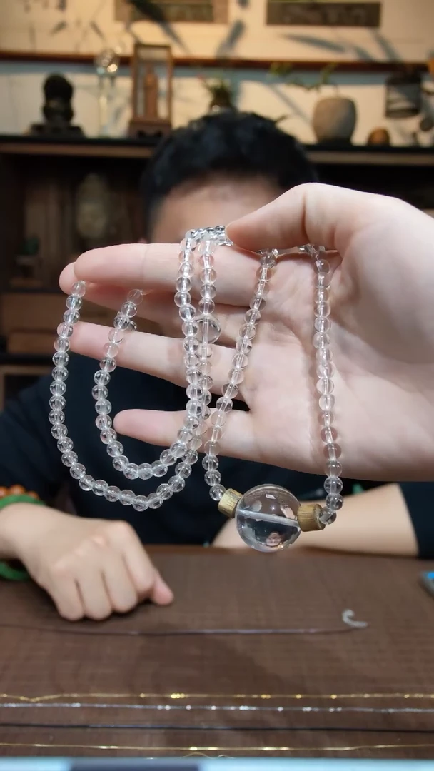 【闪购商品】水晶长串未镶嵌白水晶长串TS