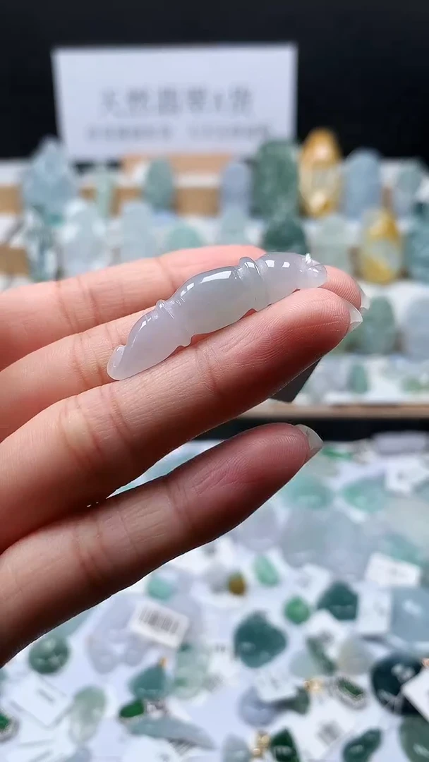 吊坠(不含链)未镶嵌翡翠22藕节手牌