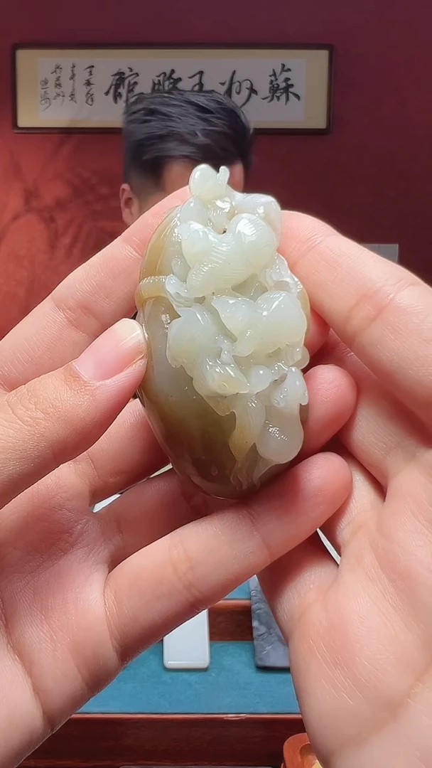 吊坠(不含链)未镶嵌和田玉28