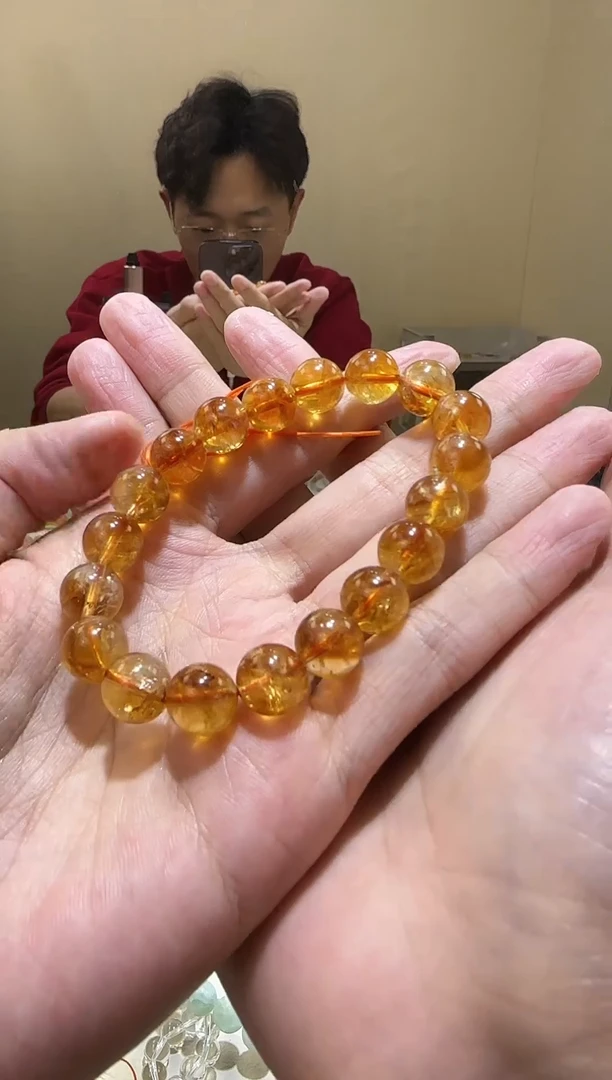 【闪购商品】水晶手链未镶嵌暴力黄塔晶