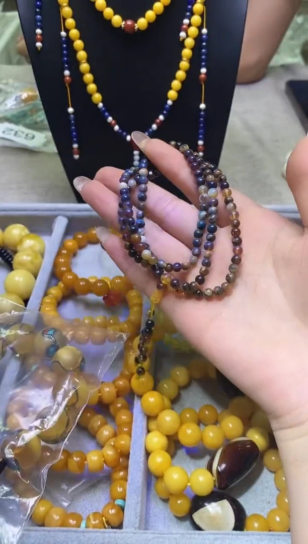 未镶嵌琥珀手链多样性发一件495