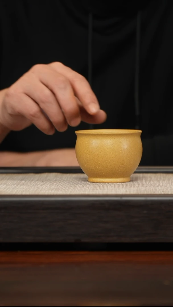 【闪购商品】紫砂茶壶黄金段小缸杯