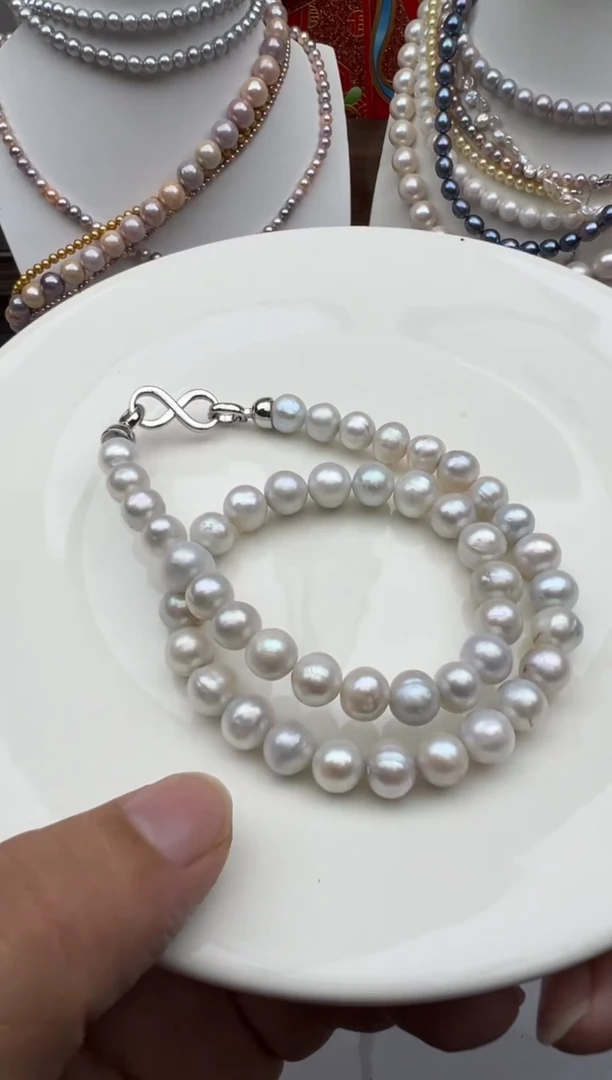 淡水珍珠未镶嵌颈饰1