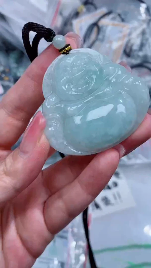 翡翠未镶嵌颈饰吊坠