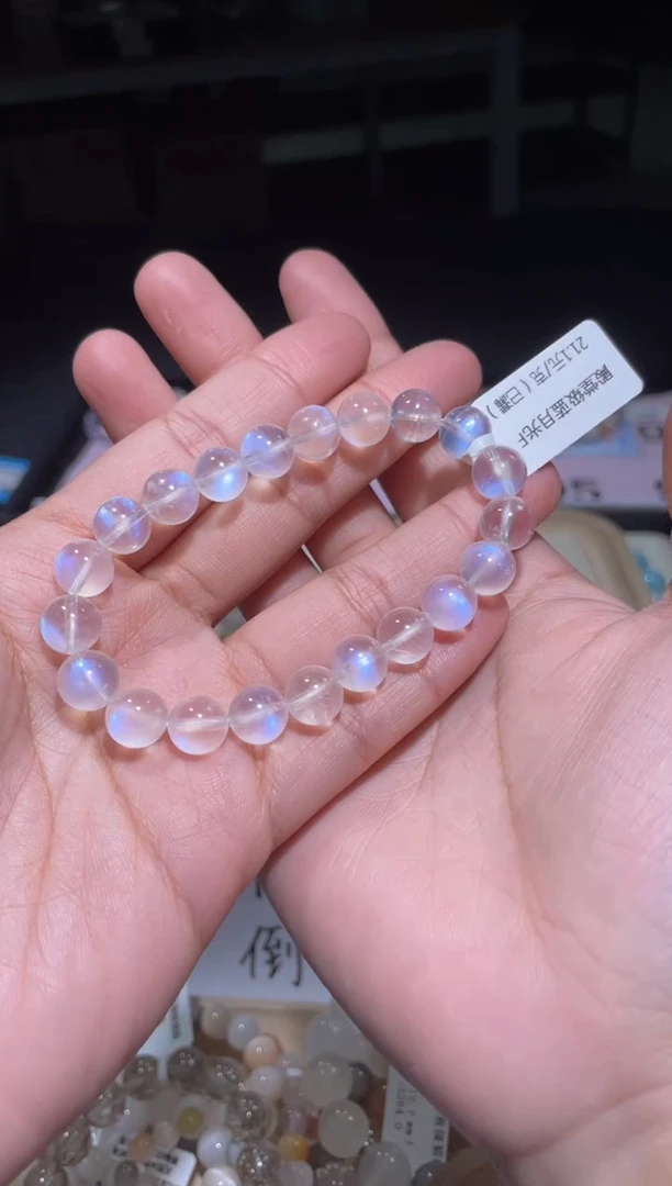 【闪购商品】月光石手链未镶嵌90号多样性发货一L 约9+
