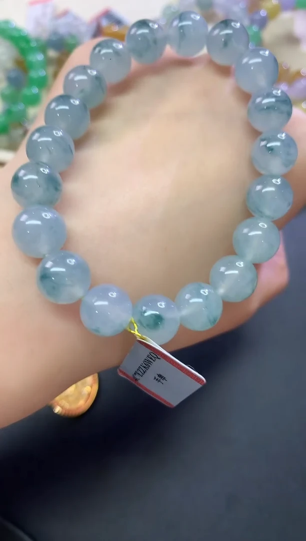 未镶嵌手串翡翠W492|16800
