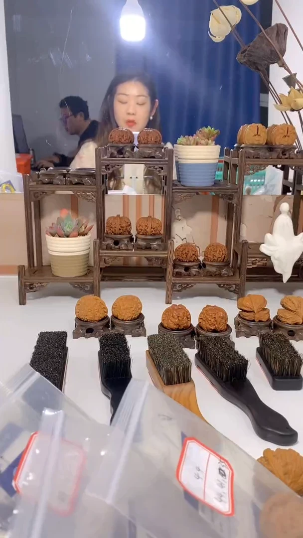 【闪购商品】文玩核桃把件聚宝盆（王勇蛇头）