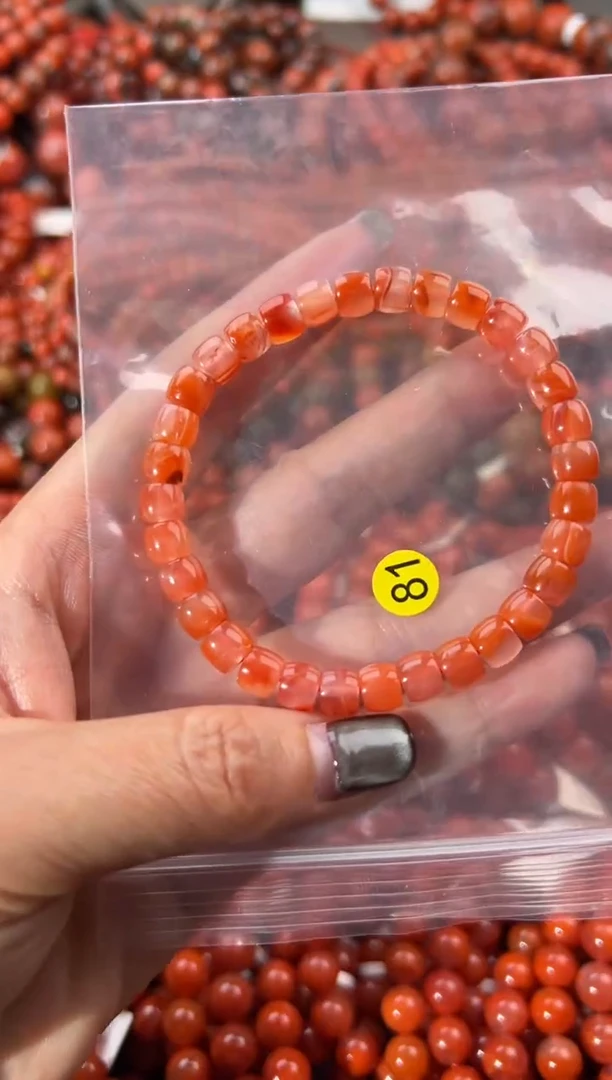 未镶嵌手串南红玛瑙7