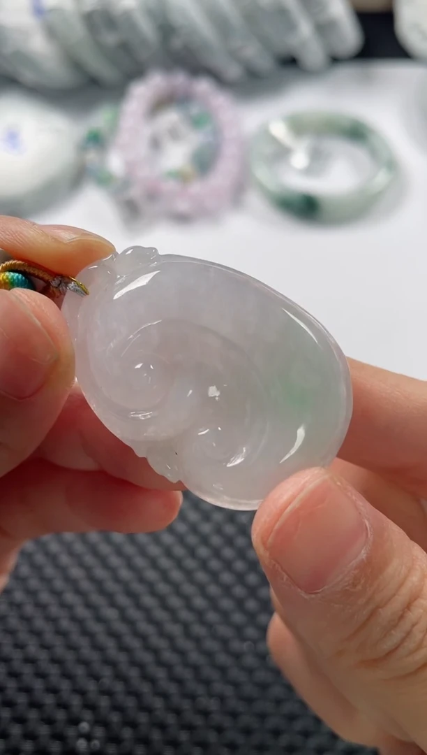 颈饰未镶嵌翡翠基地发货H 9823 如意