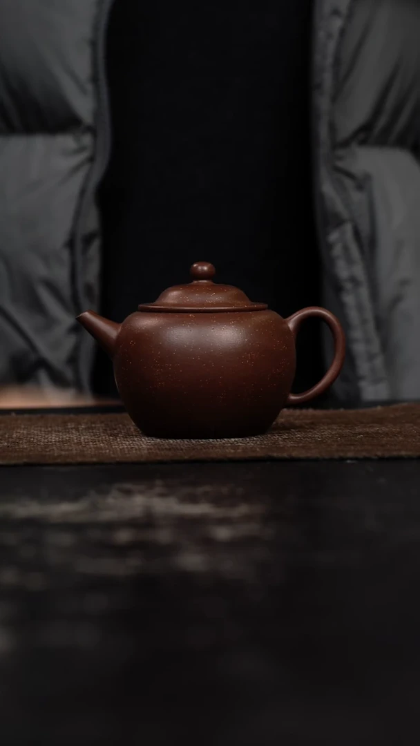茶壶紫砂原矿手工壶125CC