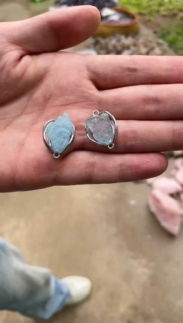 【闪购商品】水晶摆件未镶嵌海lanbao 吊坠