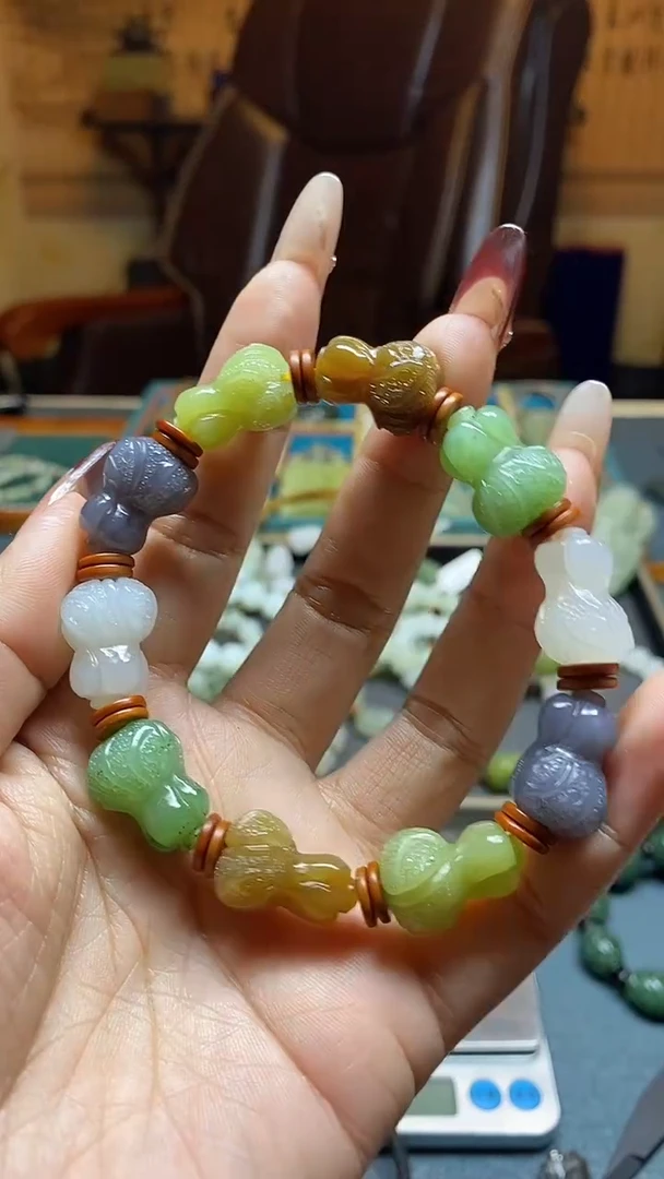 颈饰未镶嵌和田玉多样性拍一发一