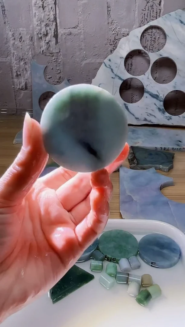 裸石翡翠天然翡翠A货石 南 610