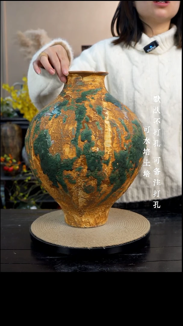 摆件陶瓷凡**忧107景德镇高档陶瓷花瓶