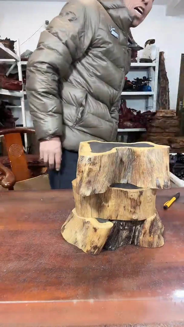 木用****0红木随形创意底座yyds