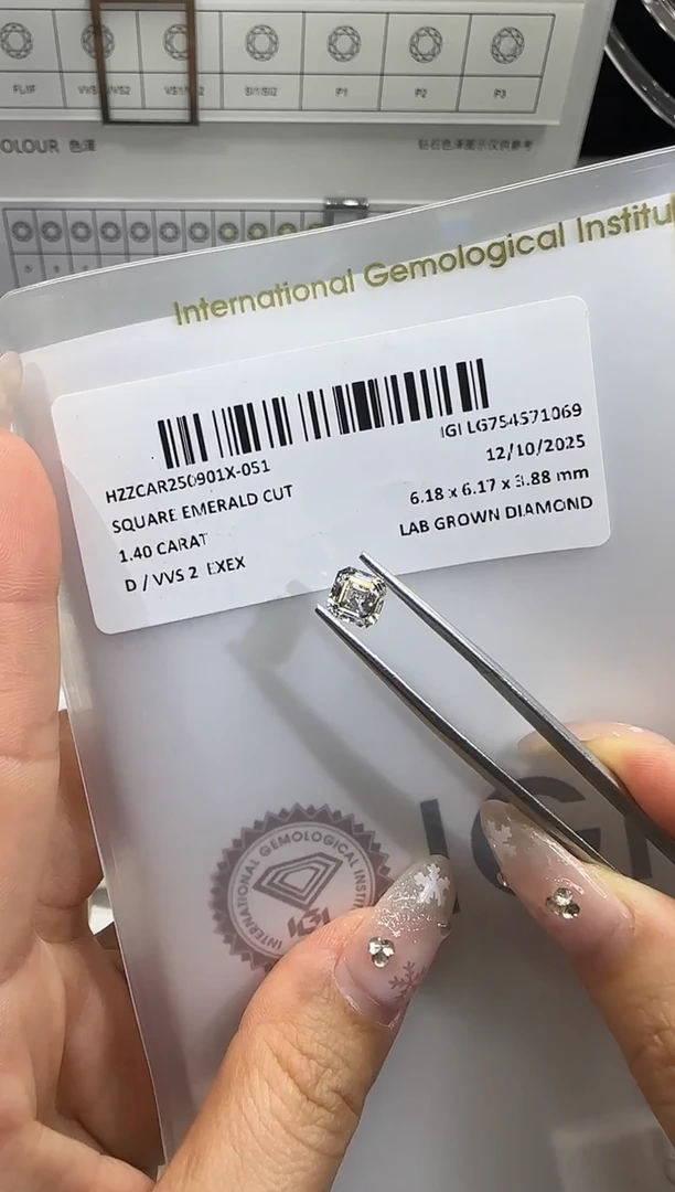 裸石实验室培育钻石1.4