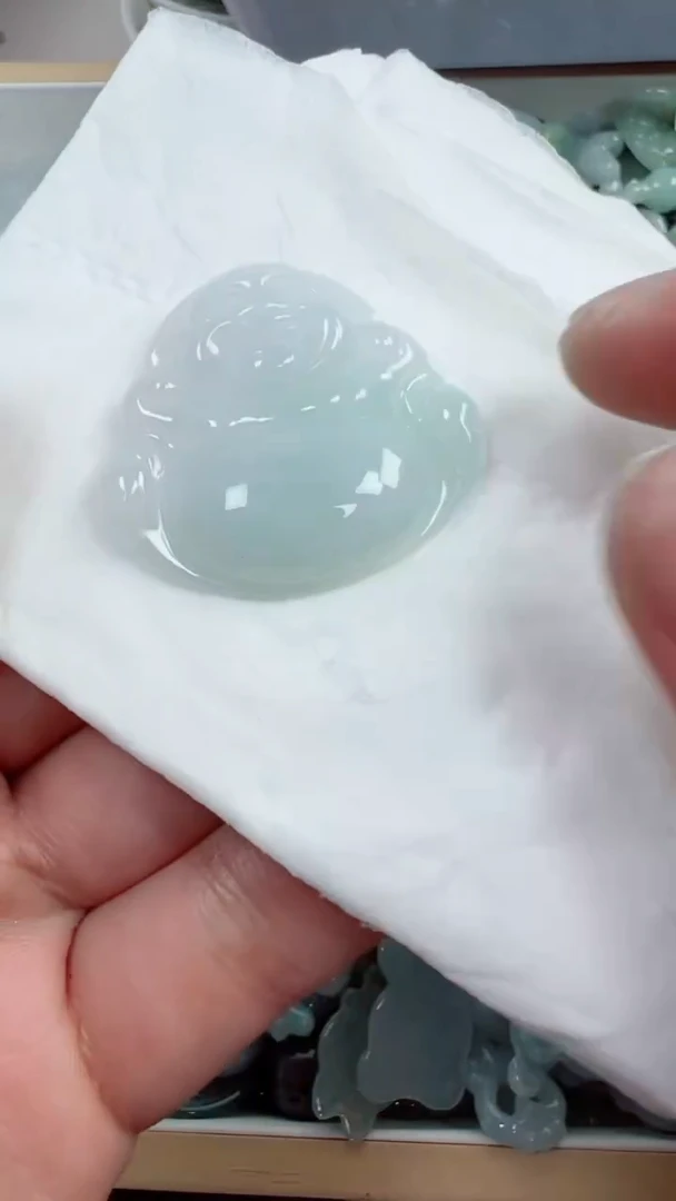 散珠翡翠165号，A货翡翠