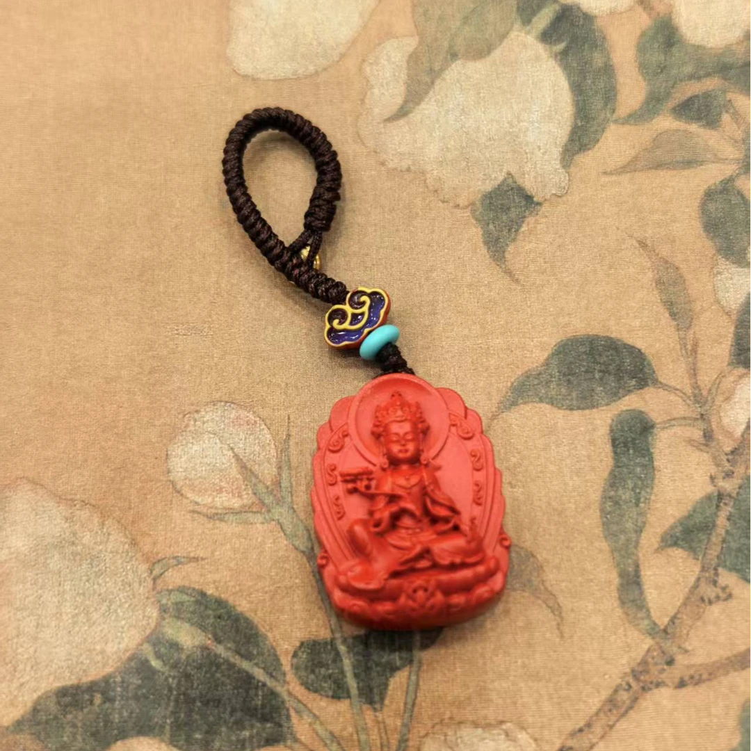 含辰砂工艺品朱砂八大守护神包挂XS多样性发一