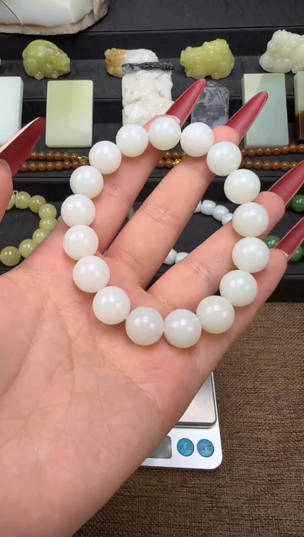 未镶嵌手串和田玉手串